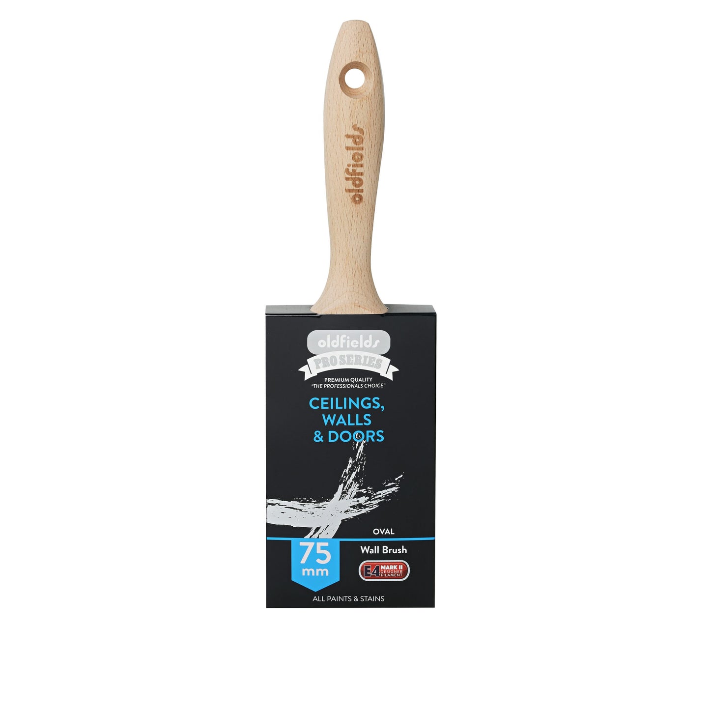 Pro Series Oval Wall Brush 3" image 1