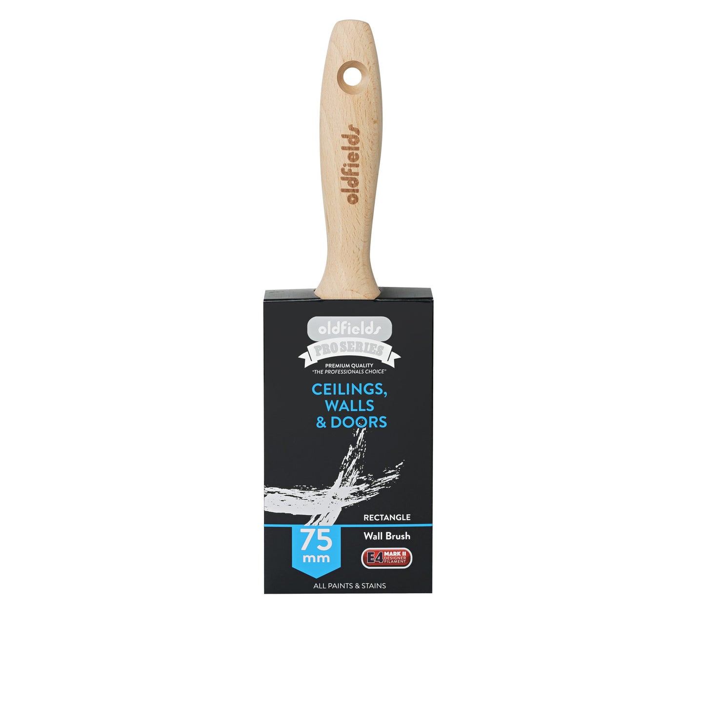 Pro Series Rectangle Wall Brush 3" image 1