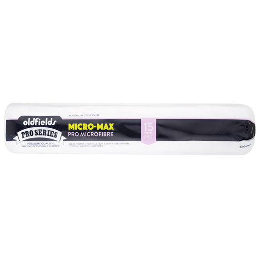 14" Pro Series Maximum Coverage Microfiber Roller - 0.6" Nap image 0