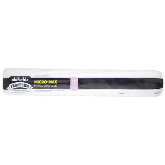 18" Pro Series Maximum Coverage Microfiber Roller - 0.6" Nap image 0