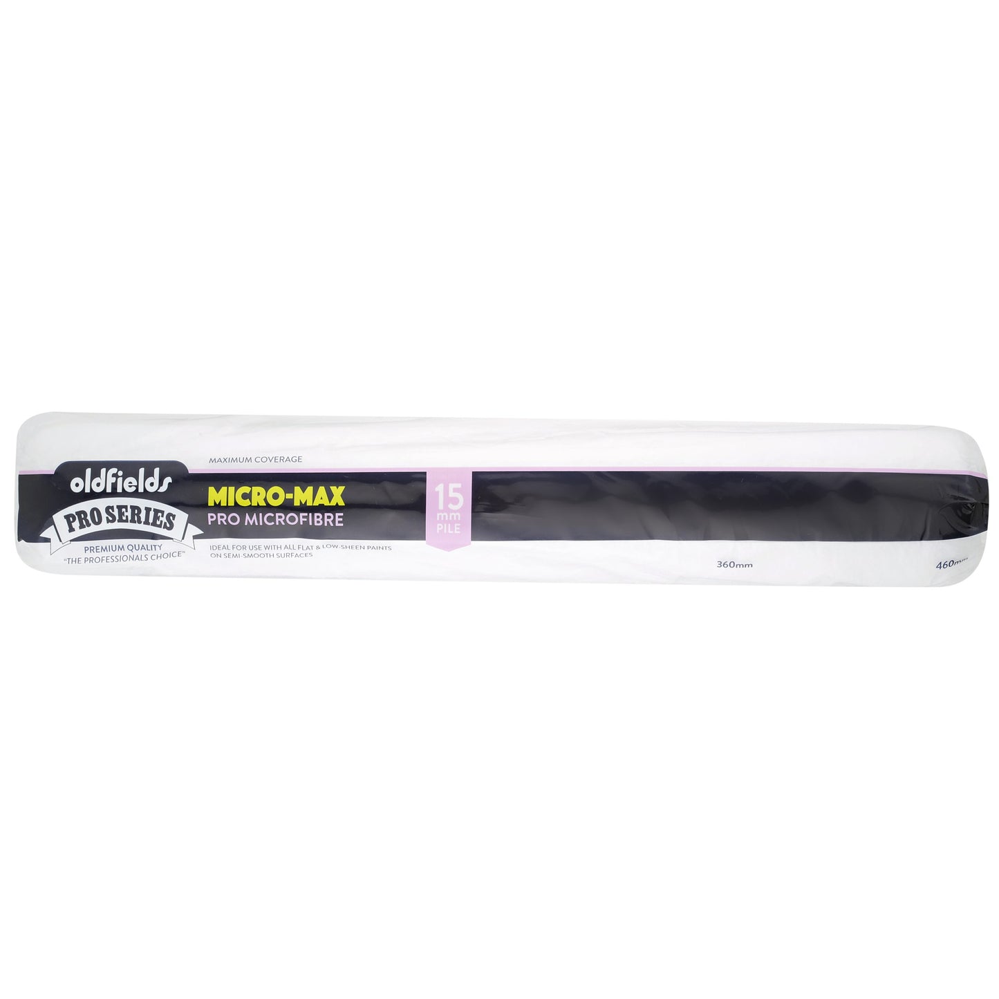 18" Pro Series Maximum Coverage Microfiber Roller - 0.6" Nap image 1