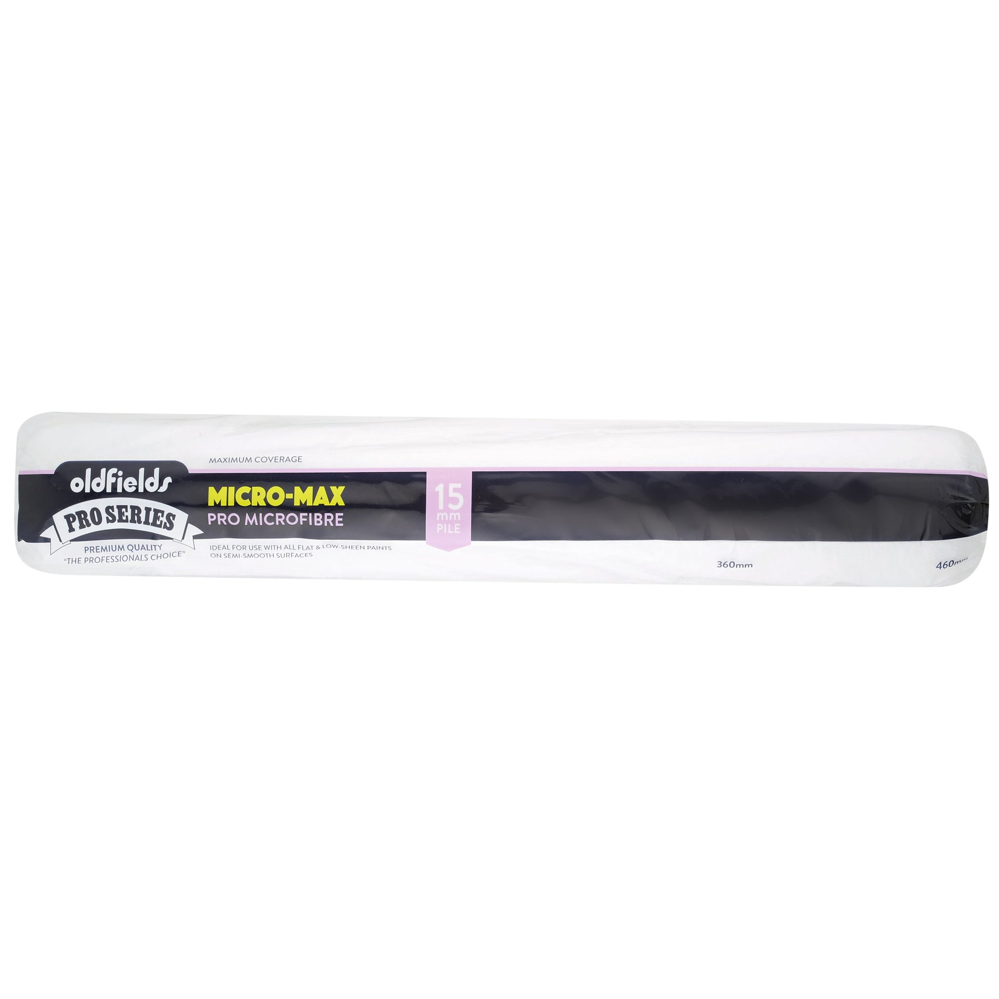 18" Pro Series Maximum Coverage Microfiber Roller - 0.6" Nap image 1