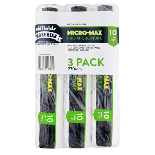 Pro Series Maximum Coverage Microfiber (3 Pack), 9", 0.6" Nap image 0